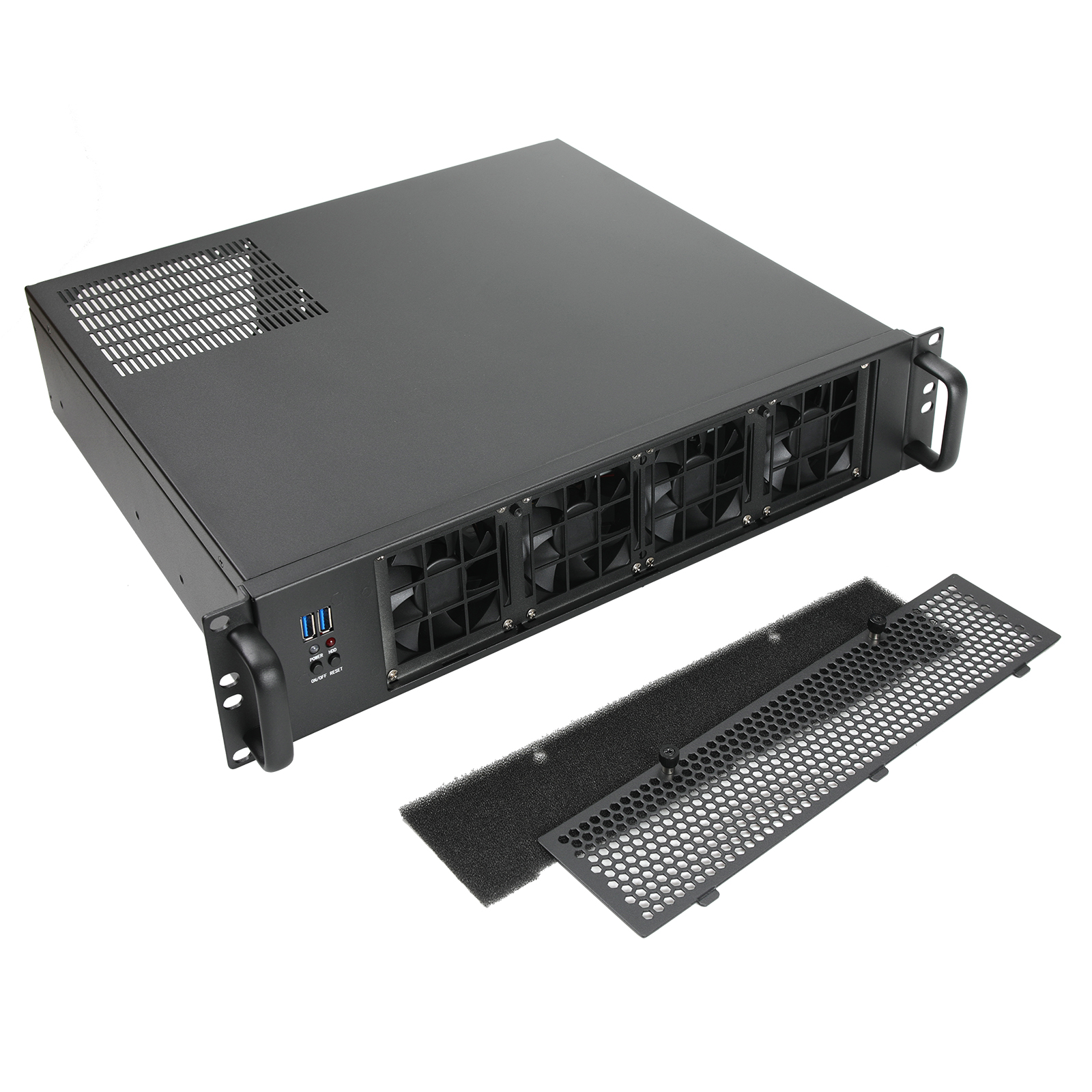 2U Micro-ATX Chassis, view 5
