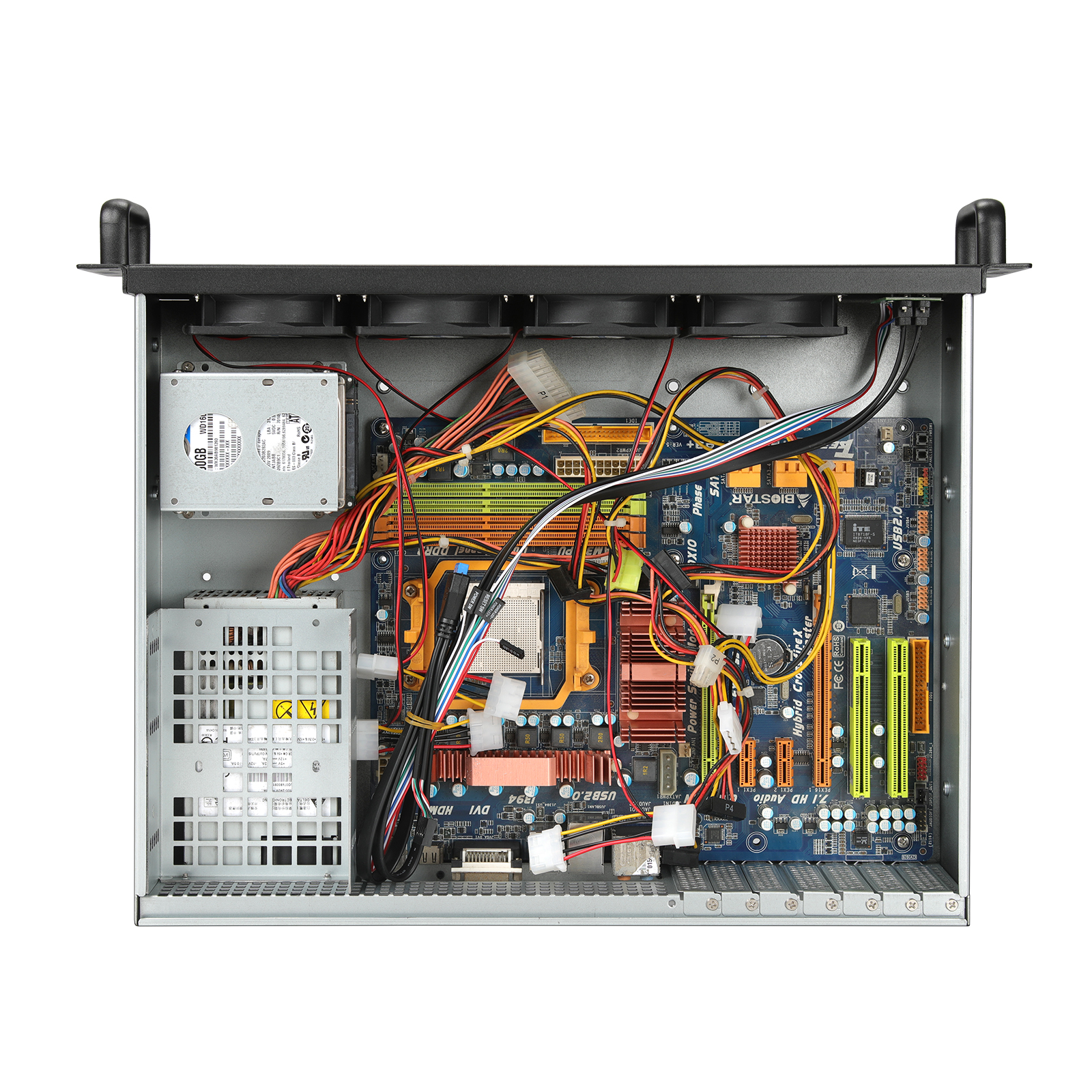 2U Short-depth ATX Chassis, view 2