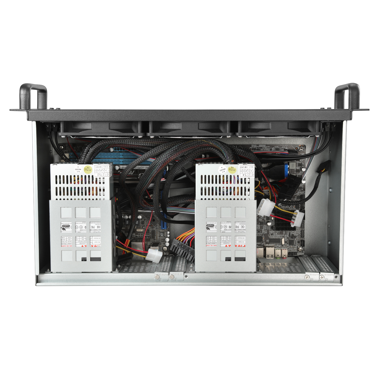 3U Dual Mini-ITX Chassis, view 2