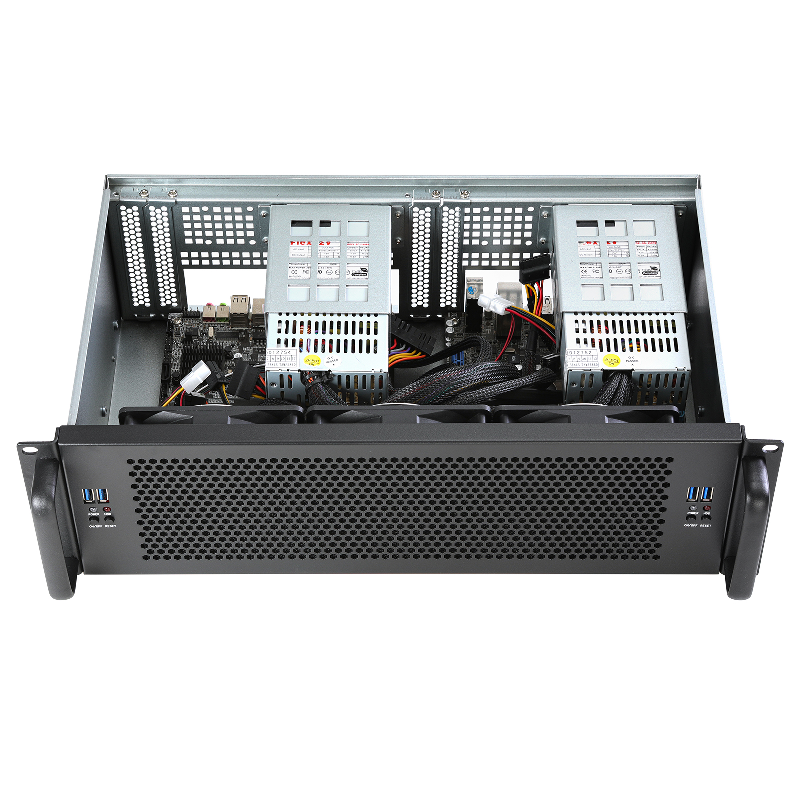 3U Dual Mini-ITX Chassis, view 7